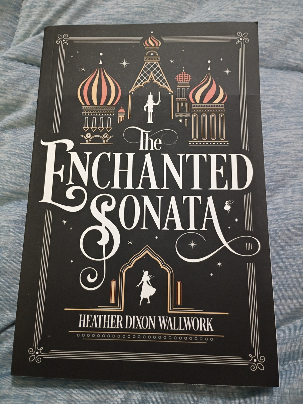 The Enchanted Sonata by Heather Dixon Wallwork - Black Cover